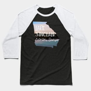 Lake Sinclair in Eatonton, Georgia Art Baseball T-Shirt